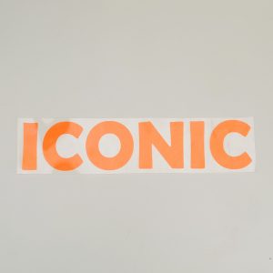 Iconic orange fluo